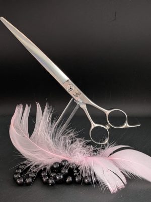 WiGroom Pro Grooming Schere 7" – Gebogen – Ultraleicht