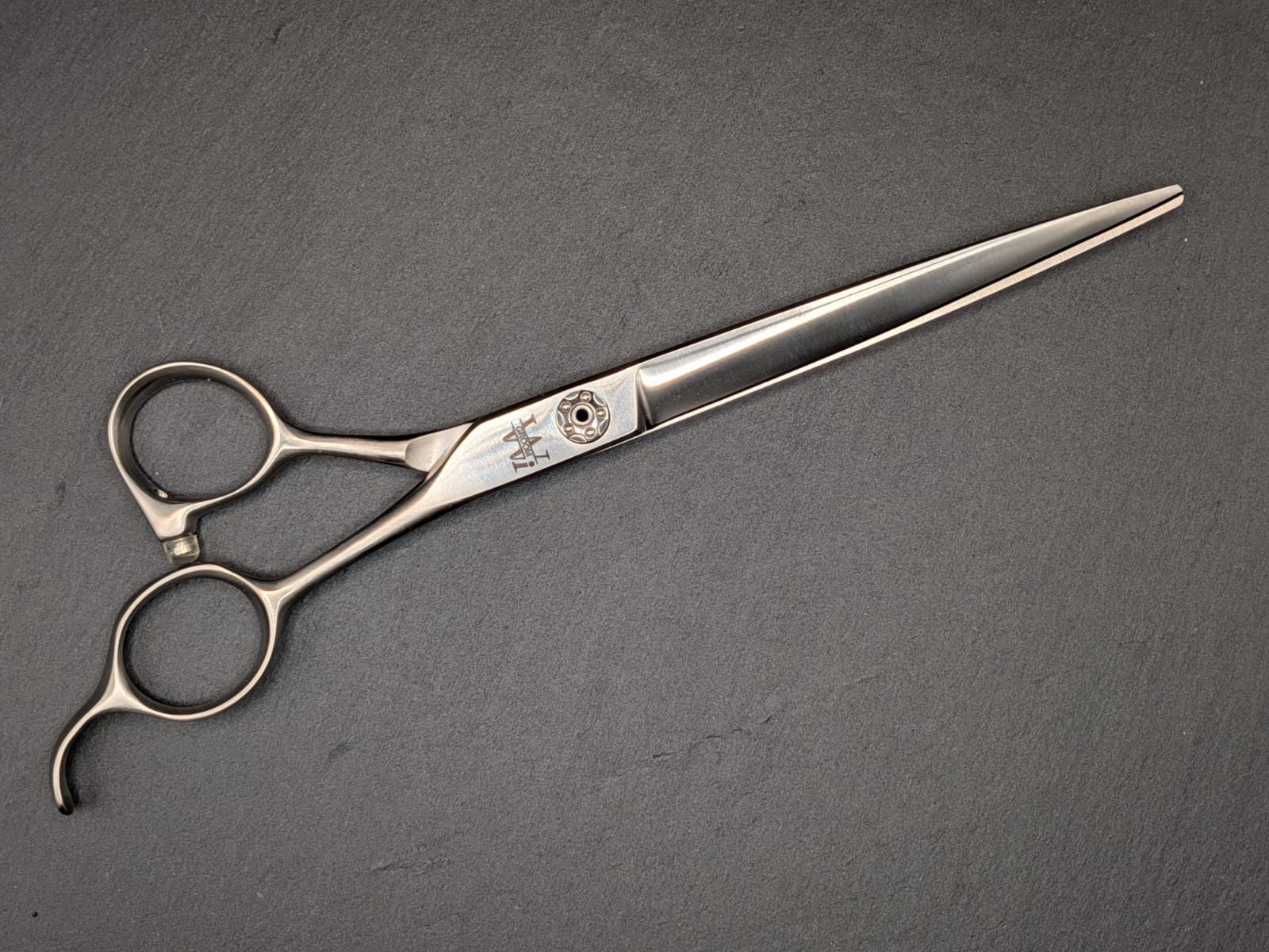 WiGroom Pro Grooming Schere 7" – Gerade – Ultraleicht – Bild 3